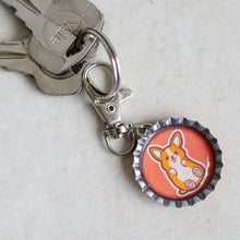 Load image into Gallery viewer, Kawaii Bottle Cap Keychains - Common Room PH