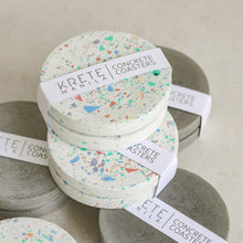 Load image into Gallery viewer, Concrete Coaster Set - Confetti - Common Room PH