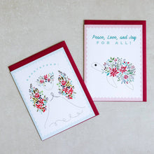 Load image into Gallery viewer, Peace: Angel & Turtle - Folded Cards with envelope - Common Room PH