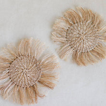 Load image into Gallery viewer, Abaca Fringe Placemat and Coaster - Common Room PH