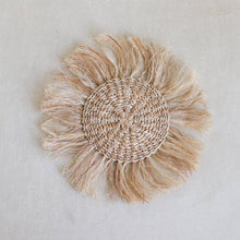Load image into Gallery viewer, Abaca Fringe Placemat and Coaster - Common Room PH