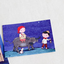 Load image into Gallery viewer, Pasko Na! Series Postcards by Kora Albano - Common Room PH