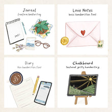 Load image into Gallery viewer, Lui Writes Font Series - Common Room PH