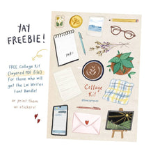 Load image into Gallery viewer, Lui Writes Font Series - Common Room PH