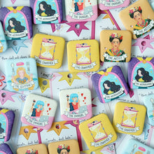 Load image into Gallery viewer, Tarot Square Pins - Common Room PH