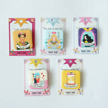 Load image into Gallery viewer, Tarot Square Pins - Common Room PH
