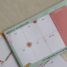 Load image into Gallery viewer, Weekly Desk Pad by Louise Ramos - Common Room PH