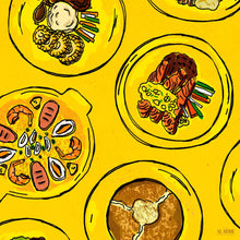 Load image into Gallery viewer, Custom Food Illustration by Alarise - Common Room PH