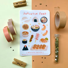 Load image into Gallery viewer, Sticker Sheet: Asian Food - Common Room PH