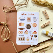 Load image into Gallery viewer, Sticker Sheet: Food - Common Room PH