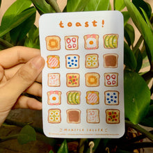 Load image into Gallery viewer, Sticker Sheet: Food - Common Room PH