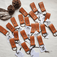 Load image into Gallery viewer, Leather Key Holder with Monogram - Common Room PH
