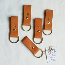 Load image into Gallery viewer, Leather Key Holder with Monogram - Common Room PH