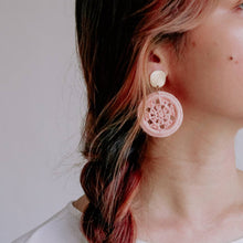 Load image into Gallery viewer, Crochet Disk Earrings - Common Room PH