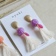 Load image into Gallery viewer, Crochet Tassel Earrings - Common Room PH