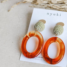 Load image into Gallery viewer, Crochet with Acrylic Drop Earrings - Common Room PH