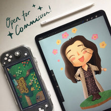 Load image into Gallery viewer, Custom Animal Crossing Inspired Portrait by Jas - Common Room PH
