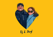 Load image into Gallery viewer, Custom Illustration by Jas of Pajama Art - Common Room PH