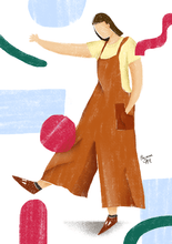 Load image into Gallery viewer, Custom Illustration by Jas of Pajama Art - Common Room PH