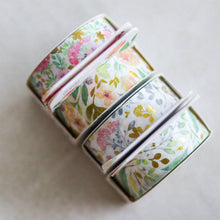 Load image into Gallery viewer, Washi Tape Singles: Floral Gold Foil - Common Room PH