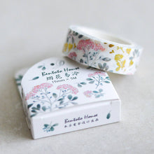 Load image into Gallery viewer, Washi Tape Singles: Floral Gold Foil - Common Room PH