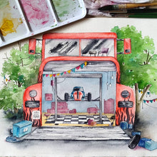 Load image into Gallery viewer, Custom Treehouse, House, or Shop Watercolor by Peregrina - Common Room PH
