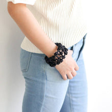 Load image into Gallery viewer, Statement Wire Cuff: Slim Scribble - Common Room PH