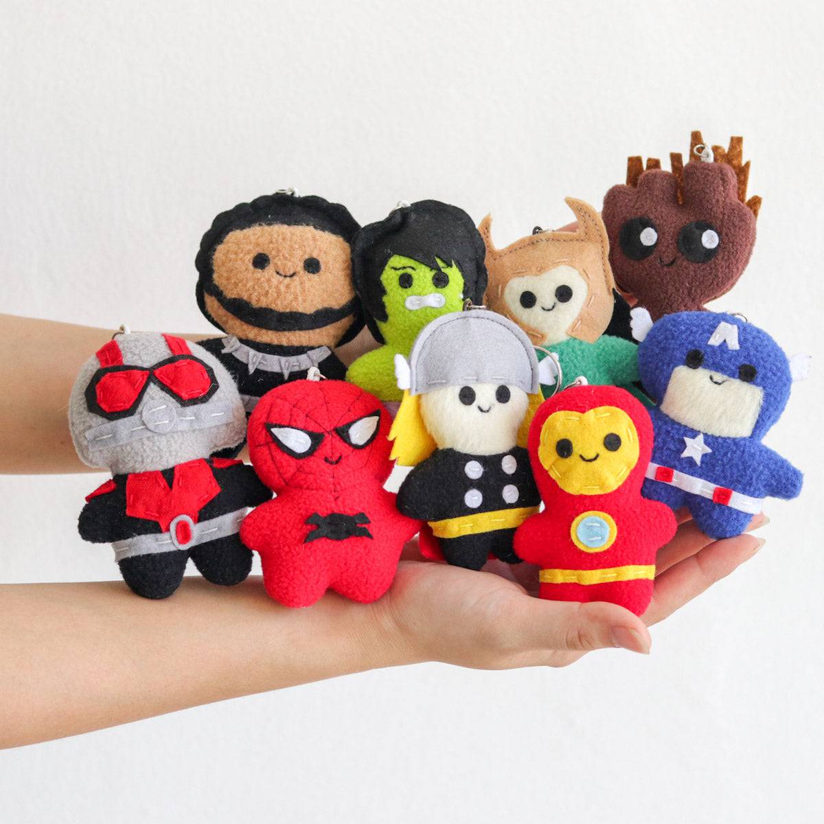 Plush Keychains Collection