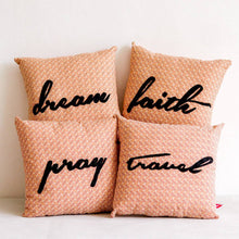 Load image into Gallery viewer, Printed Word Pillows in Tribal Patterns - Common Room PH