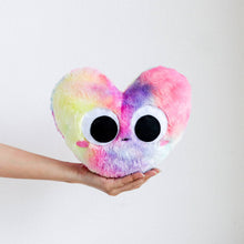 Load image into Gallery viewer, Rainbow Heart Plushie - Common Room PH