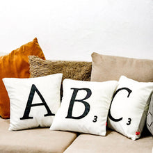 Load image into Gallery viewer, Scrabble Pillows - Common Room PH
