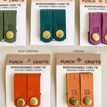 Load image into Gallery viewer, Monogrammed A-E Cord Organizer - Common Room PH