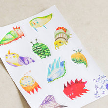 Load image into Gallery viewer, Sticker Sheet: Strange Creatures - Common Room PH
