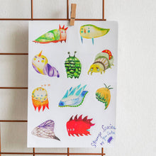 Load image into Gallery viewer, Sticker Sheet: Strange Creatures - Common Room PH