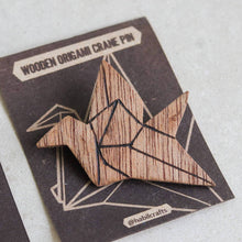 Load image into Gallery viewer, Wooden Origami Pins - Common Room PH