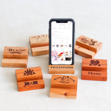 Load image into Gallery viewer, Engraved Device Stand - Common Room PH