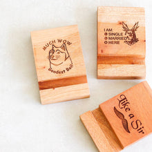 Load image into Gallery viewer, Engraved Device Stand - Common Room PH