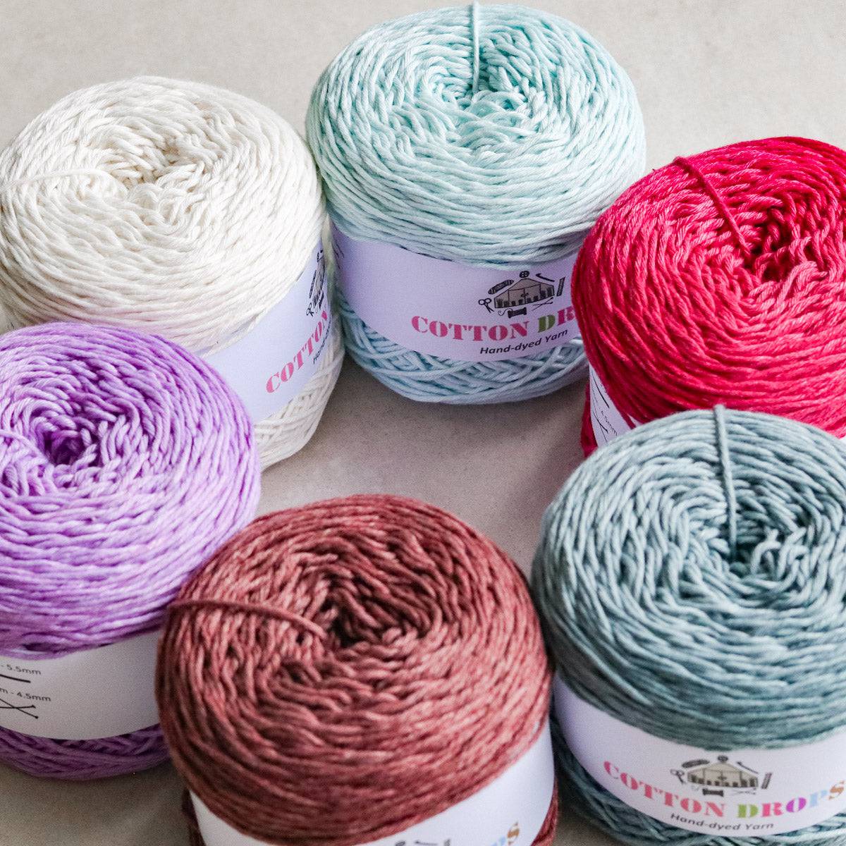 Cotton Drops Crochet Yarn