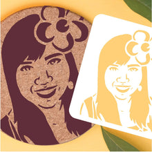 Load image into Gallery viewer, Custom Portrait Stencil Art by The Cork Project - Common Room PH