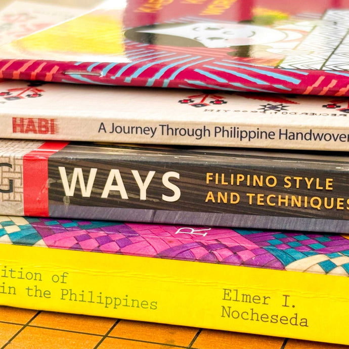 Read up on local weaving at the Mess Studio library
