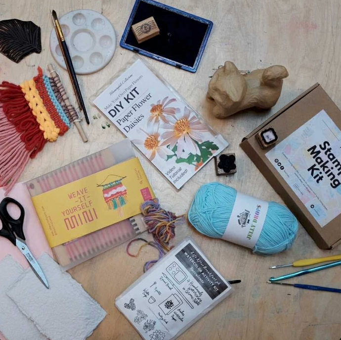 Hands-on happiness: craft kits for every maker