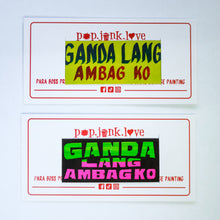 Load image into Gallery viewer, Jeepney Signage Vinyl Glossy Sticker Singles | Small
