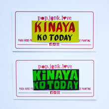 Load image into Gallery viewer, Jeepney Signage Vinyl Glossy Sticker Singles | Small
