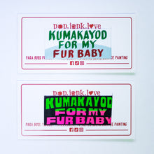 Load image into Gallery viewer, Jeepney Signage Vinyl Glossy Sticker Singles | Small
