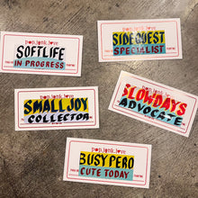 Load image into Gallery viewer, Jeepney Signage Vinyl Glossy Sticker Singles | Large
