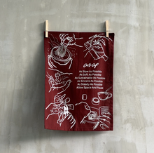 Load image into Gallery viewer, Hang in There | A3 Linen Banner
