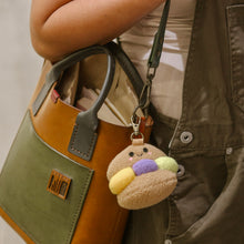 Load image into Gallery viewer, Filipino Dessert | Dirty Ice cream Sandwich Keychain Plush
