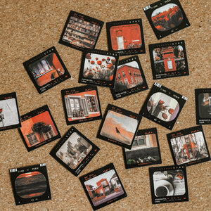 Square Deco Sticker Packs | Flowers & Films