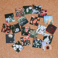 Square Deco Sticker Packs | Flowers & Films