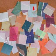 Background Paper | Abstract, Crumpled, Lines & Postcards